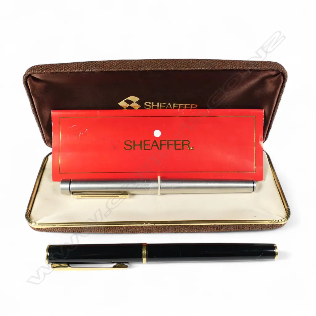 Two fountain pens: Scheaffer and Waterman, Image 1++